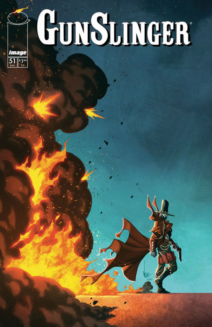 IMAGE COMICS GUNSLINGER SPAWN #51 CVR A KEVIN KEANE