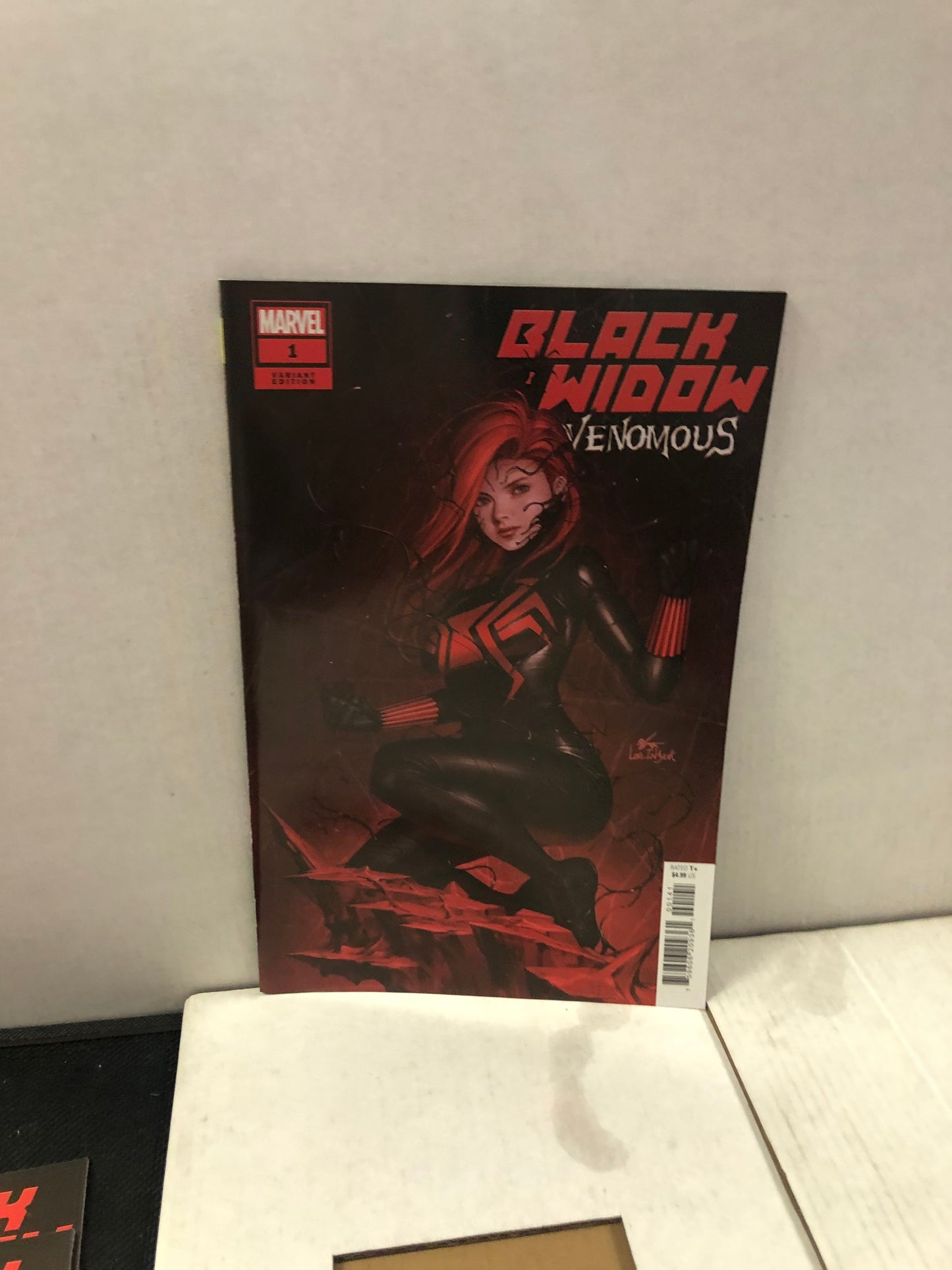 MARVEL COMICS BLACK WIDOW VENOMOUS 1 VARIANT