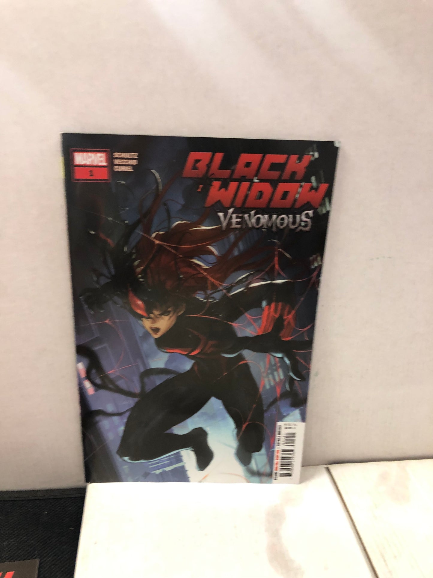 MARVEL COMICS BLACK WIDOW VENOMOUS 1