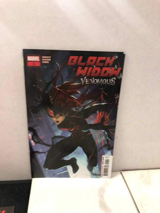 MARVEL COMICS BLACK WIDOW VENOMOUS 1