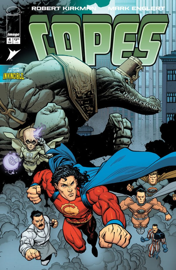 IMAGE COMICS INVINCIBLE UNIVERSE CAPES #4 CVR A RYAN OTTLEY & DAVE MCCAIG