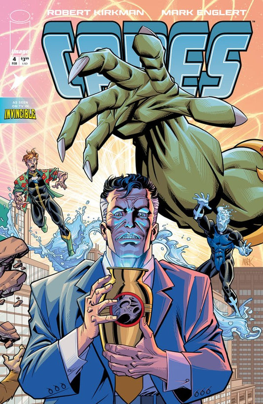 IMAGE COMICS INVINCIBLE UNIVERSE CAPES #4 CVR B MARK ENGLERT VAR