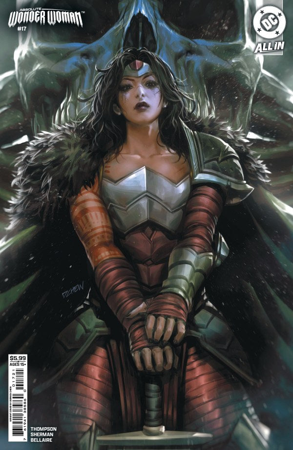 DC COMICS ABSOLUTE WONDER WOMAN #17 CVR B DERRICK CHEW CARD STOCK VAR