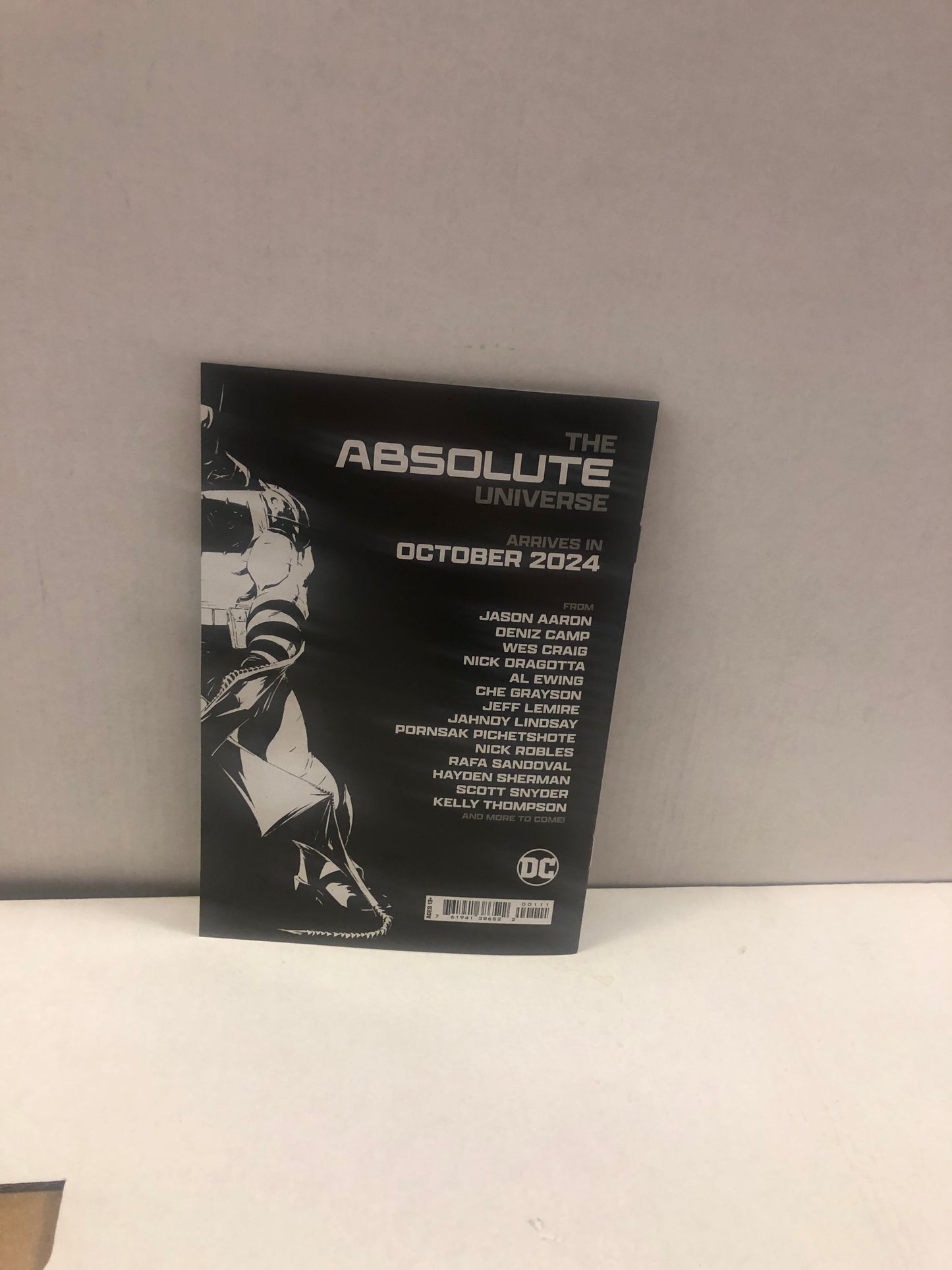 DC COMICS ABSOLUTE BATMAN SDCC 2024 EXCLUSIVE ASHCAN