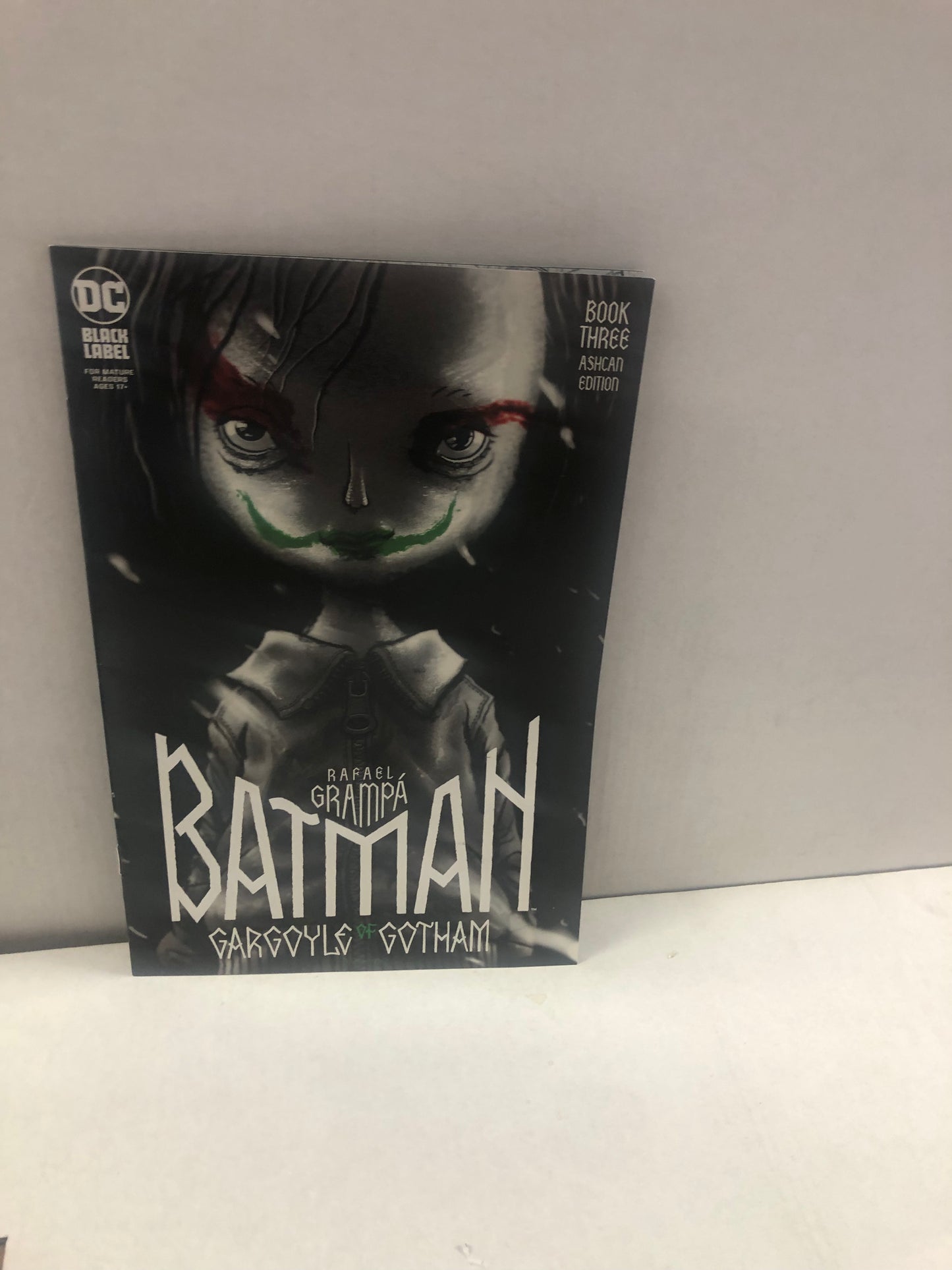 DC COMICS BATMAN GARGOYLE OF GOTHAM 3 ASHCAN EDITION