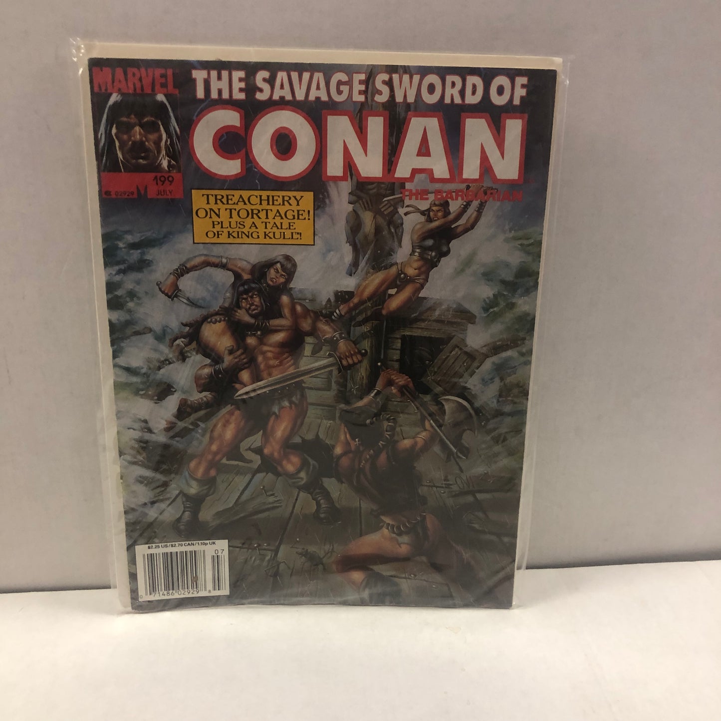 MARVEL COMICS SAVAGE SWORD OF CONAN 199