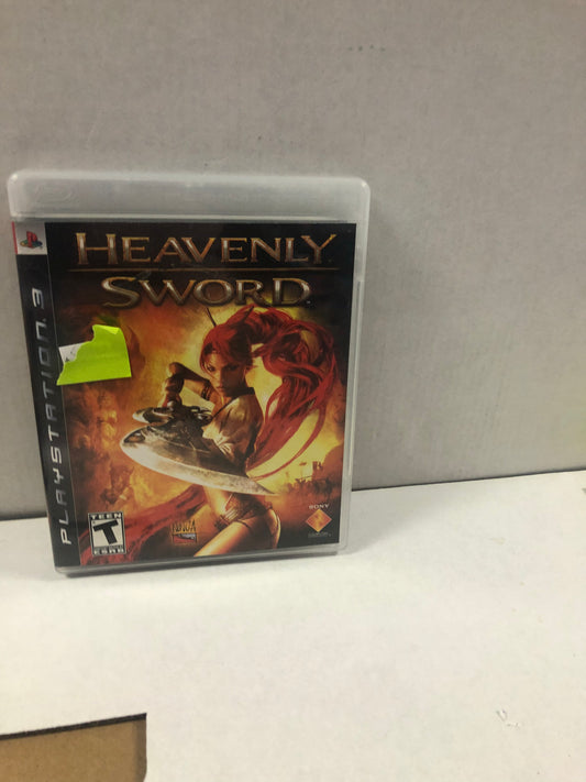 PLAYSTATION 3  HEAVENLY SWORD COMPLETE IN CASE