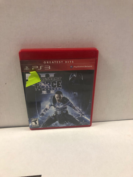 PLAYSTATION 3  STAR WARS THE FORCE UNLEASHED 2 COMPLETE IN CASE
