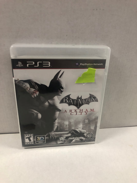 PLAYSTATION 3  BATMAN ARKHAM CITY COMPLETE IN CASE