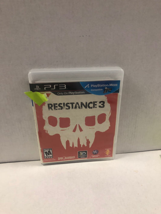 PLAYSTATION 3  RESISTANCE 3 COMPLETE IN CASE