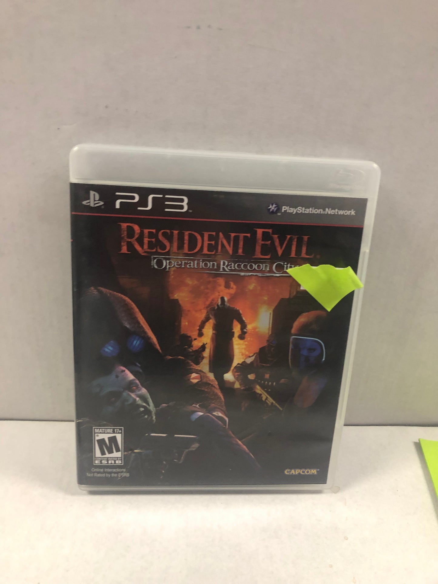PLAYSTATION 3  RESIDENT EVIL OPERATION RACCOON CITY COMPLETE IN CASE