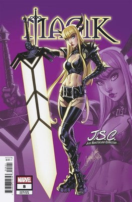 MARVEL COMICS MAGIK #8 J SCOTT CAMPBELL VARIANT
