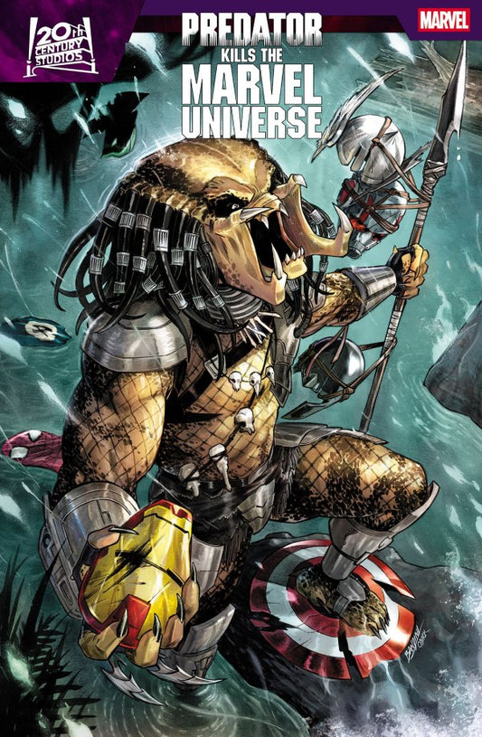 MARVEL COMICS PREDATOR KILLS THE MARVEL UNIVERSE #1 FOIL VARIANT