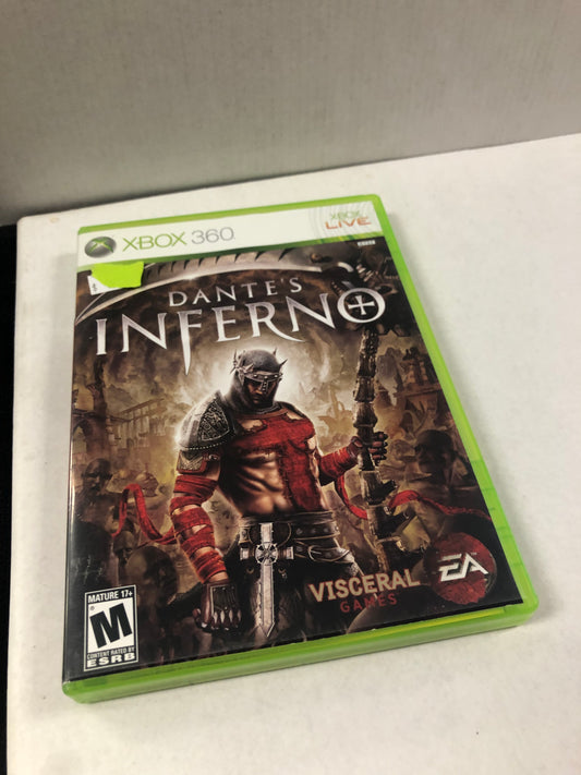 XBOX 360 DANTES INFERNO COMPLETE IN CASE