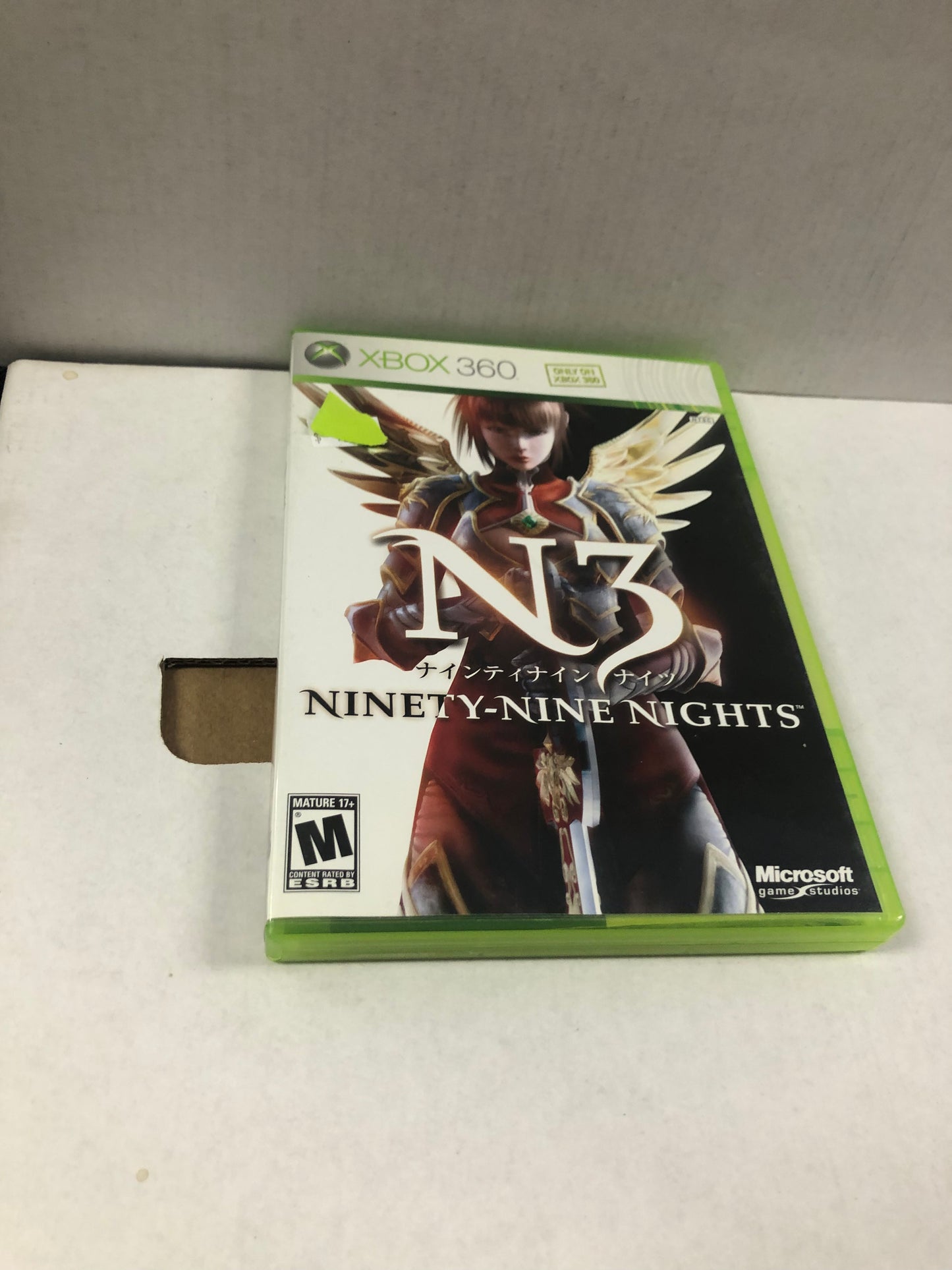 XBOX 360 NINETY-NINE NIGHTS  COMPLETE IN CASE