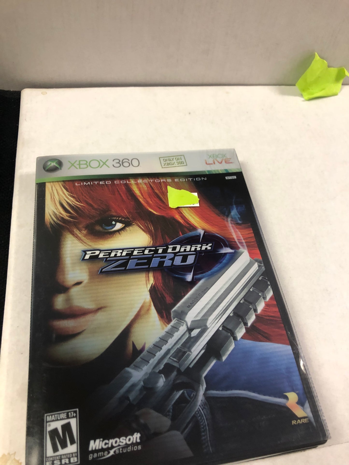 XBOX 360 PERFECT DARK ZERO LIMITED COLLECTORS EDITION COMPLETE IN CASE