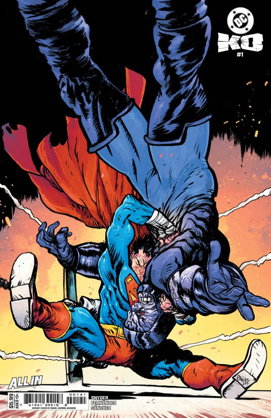 DC COMICS DC KO #1 DANIEL WARREN JOHNSON VARIANT