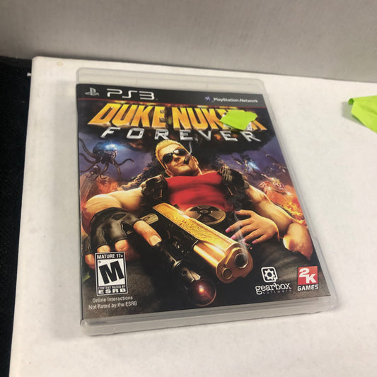 PLAYSTATION 3 DUKE NUKEM FOREVER COMPLETE IN CASE