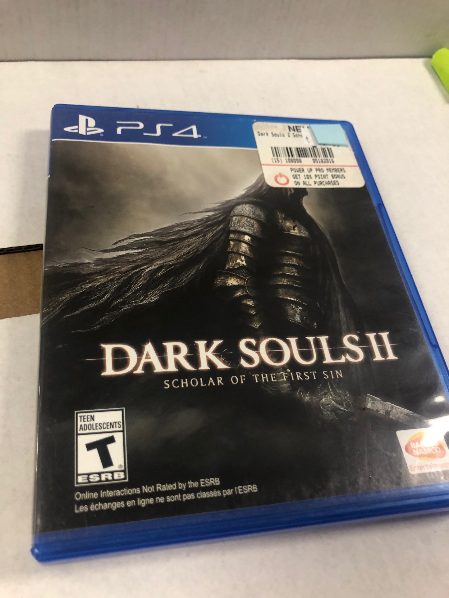 PLAYSTATION 4 DARK SOULS 2 MISSING MANUAL