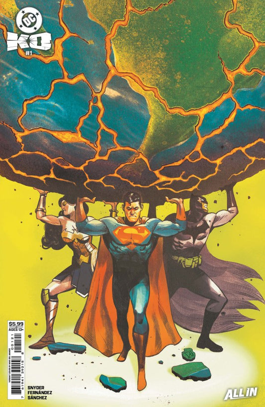 DC COMICS DC KO #1 MIKE DEL MUNDO VARIANT