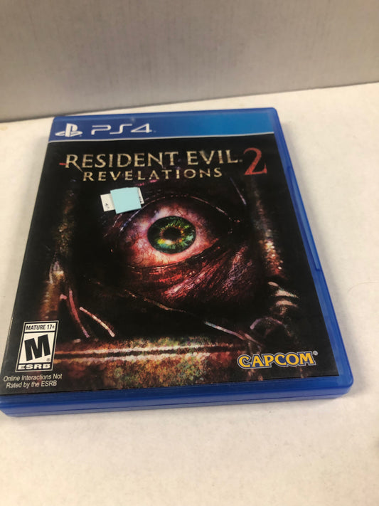 PLAYSTATION 4 RESIDENT EVIL 2 REVELATIONS MISSING MANUAL