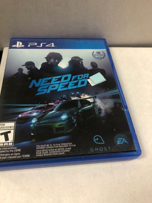 PLAYSTATION 4 NEED FOR SPEED MISSING MANUAL