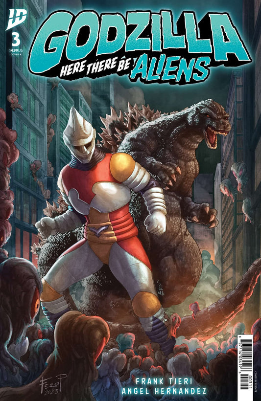 MARVEL COMICS GODZILLA: HERE THERE BE ALIENS #3