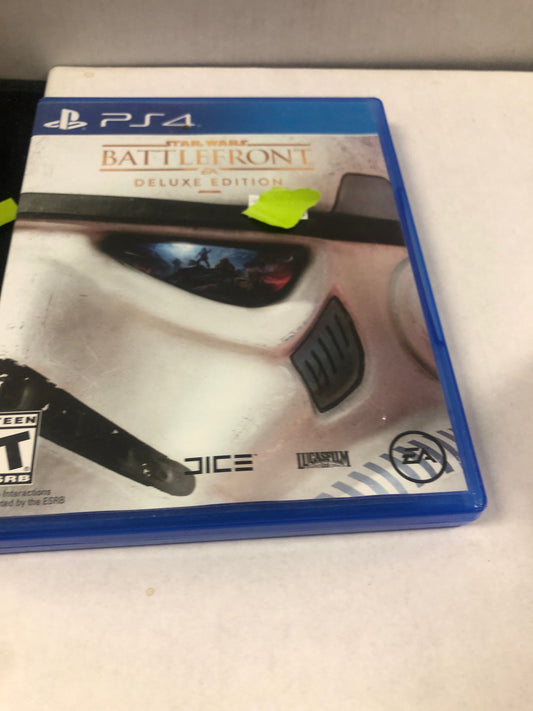 PLAYSTATION 4 STAR WARS BATTLEFRONT DELUXE EDITION MISSING MANUAL