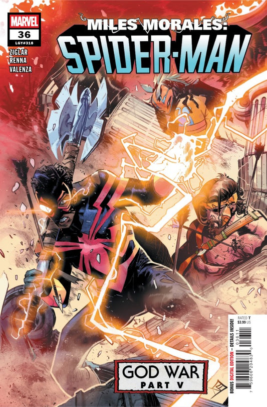 MARVEL COMICS MILES MORALES SPIDER-MAN #36