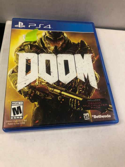 PLAYSTATION 4 DOOM MISSING MANUAL