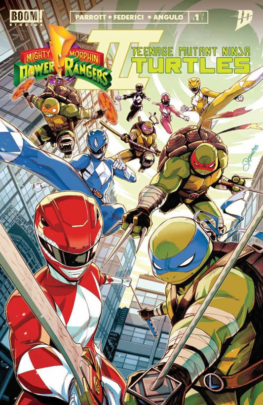 BOOM STUDIOS/IDW PUBLISHING POWER RANGERS/TEENAGE MUTANT NINJA TURTLES 3 #1 (2025)