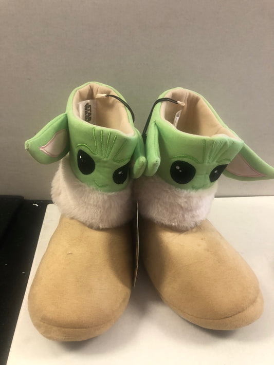STAR WARS GROGU BOOT SLIPPERS WOMENS SIZE 8