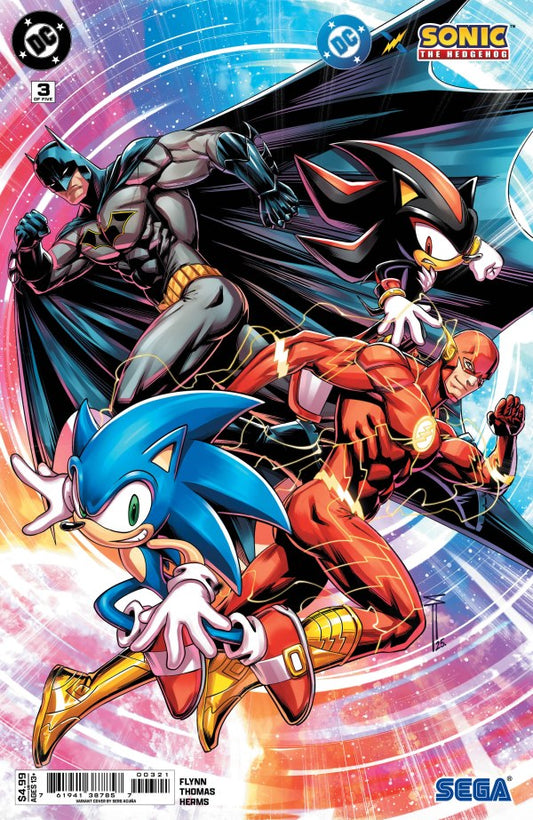 DC COMICS DC X SONIC THE HEDGEHOG #3 CVR B