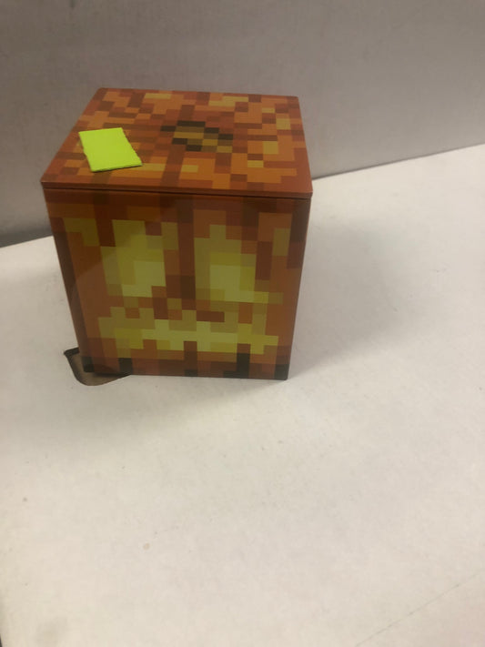 MINECRAFT PUMPKIN TIN STORAGE BOX