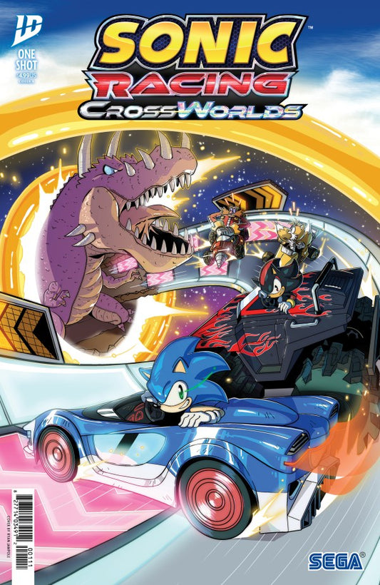 IDW Sonic the Hedgehog: Sonic Racing CrossWorlds Variant B (Mack)