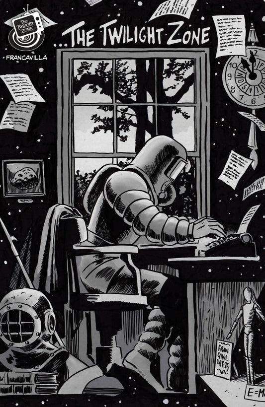 IDW The Twilight Zone #5 Variant B (Francavilla Connecting Cover)