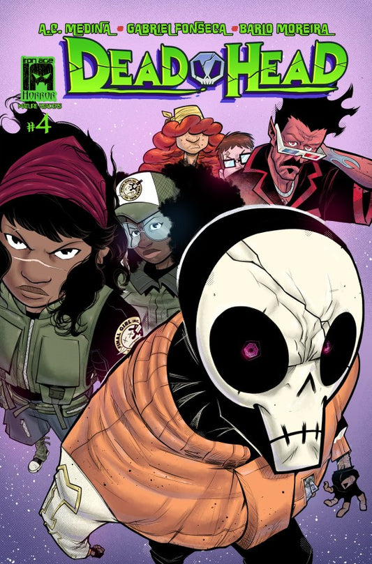 IRON ACE COMICS DEAD HEAD #4 CVR A GABRIEL FONSECA