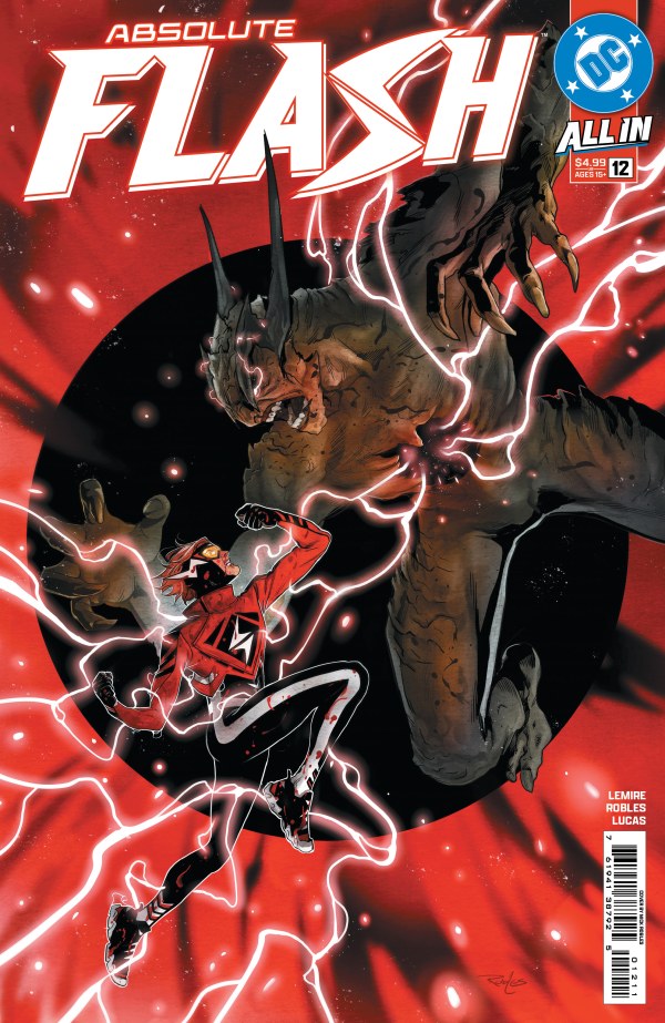 DC COMICS ABSOLUTE FLASH #12 CVR A NICK ROBLES