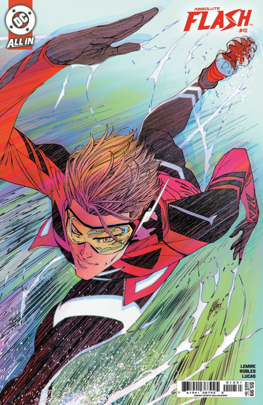 DC COMICS ABSOLUTE FLASH #12 CVR C GUILLEM MARCH CARD STOCK VAR