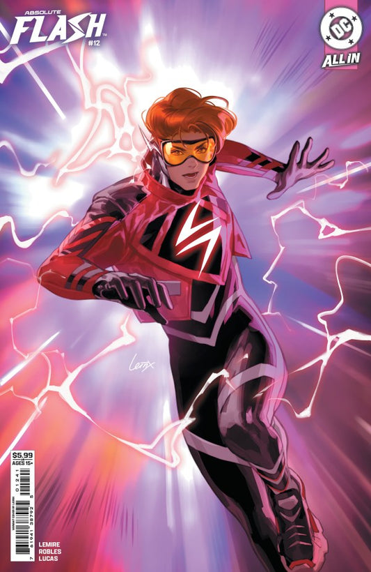 DC COMICS ABSOLUTE FLASH #12 CVR D LESLEY LEIRIX LI CARD STOCK VAR