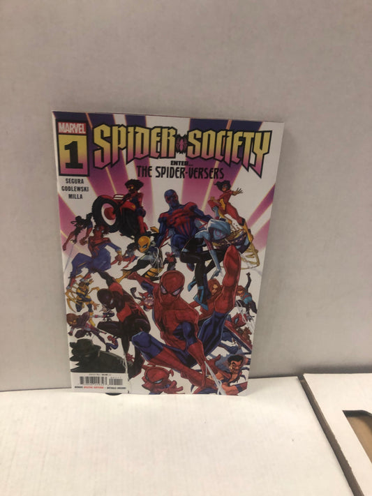 MARVEL COMICS SPIDER SOCIETY 1