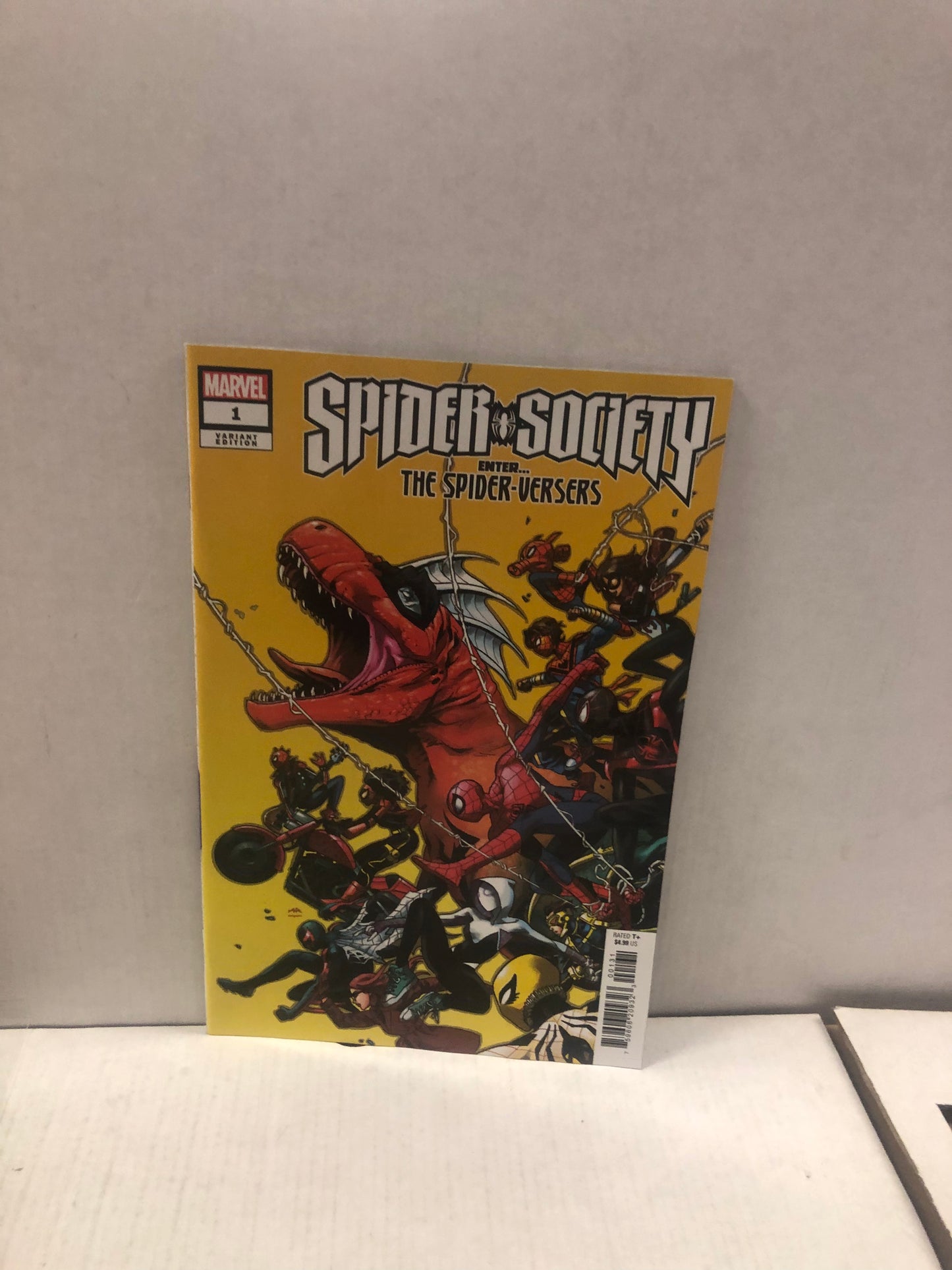 MARVEL COMICS SPIDER SOCIETY 1 VARIANT