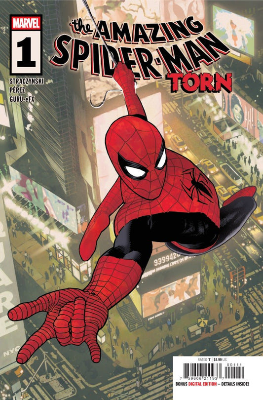 MARVEL COMICS AMAZING SPIDER-MAN TORN# 1