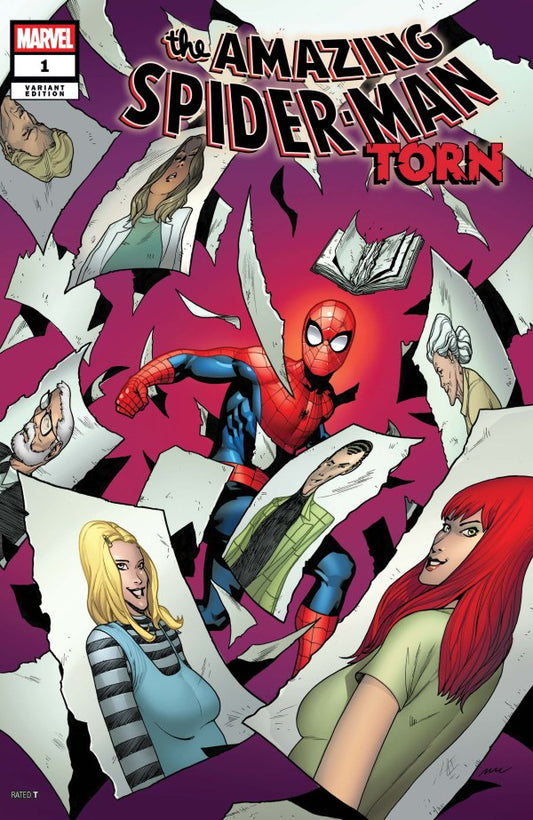 MARVEL COMICS AMAZING SPIDER-MAN TORN # 1 PEREZ VARIANT