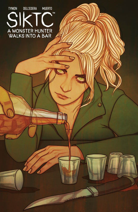IMAGE COMICS SOMETHING IS KILLING THE CHILDREN A MONSTER HUNTER WALKS INTO A BAR #1 CVR C