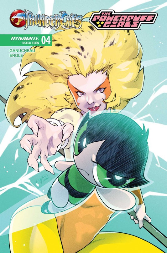DYNAMITE COMICS THUNDERCATS & THE POWERPUFF GIRLS #4 CVR C
