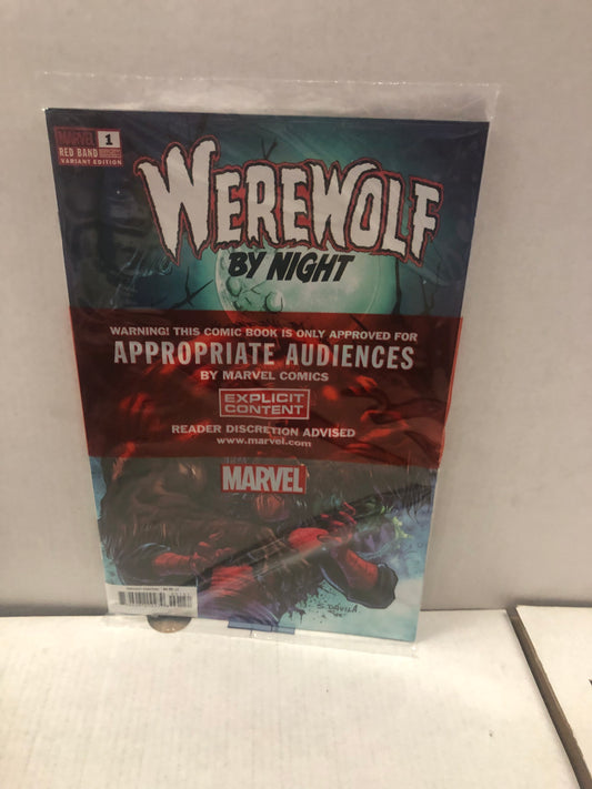 MARVEL COMICS WEREWOLF BY NIGHT 1 VARIANT RED BAND