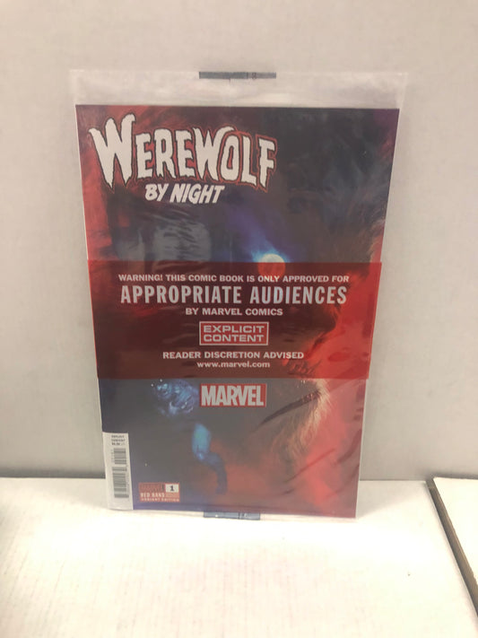 MARVEL COMICS WEREWOLF BY NIGHT 1 VARIANT RED BAND