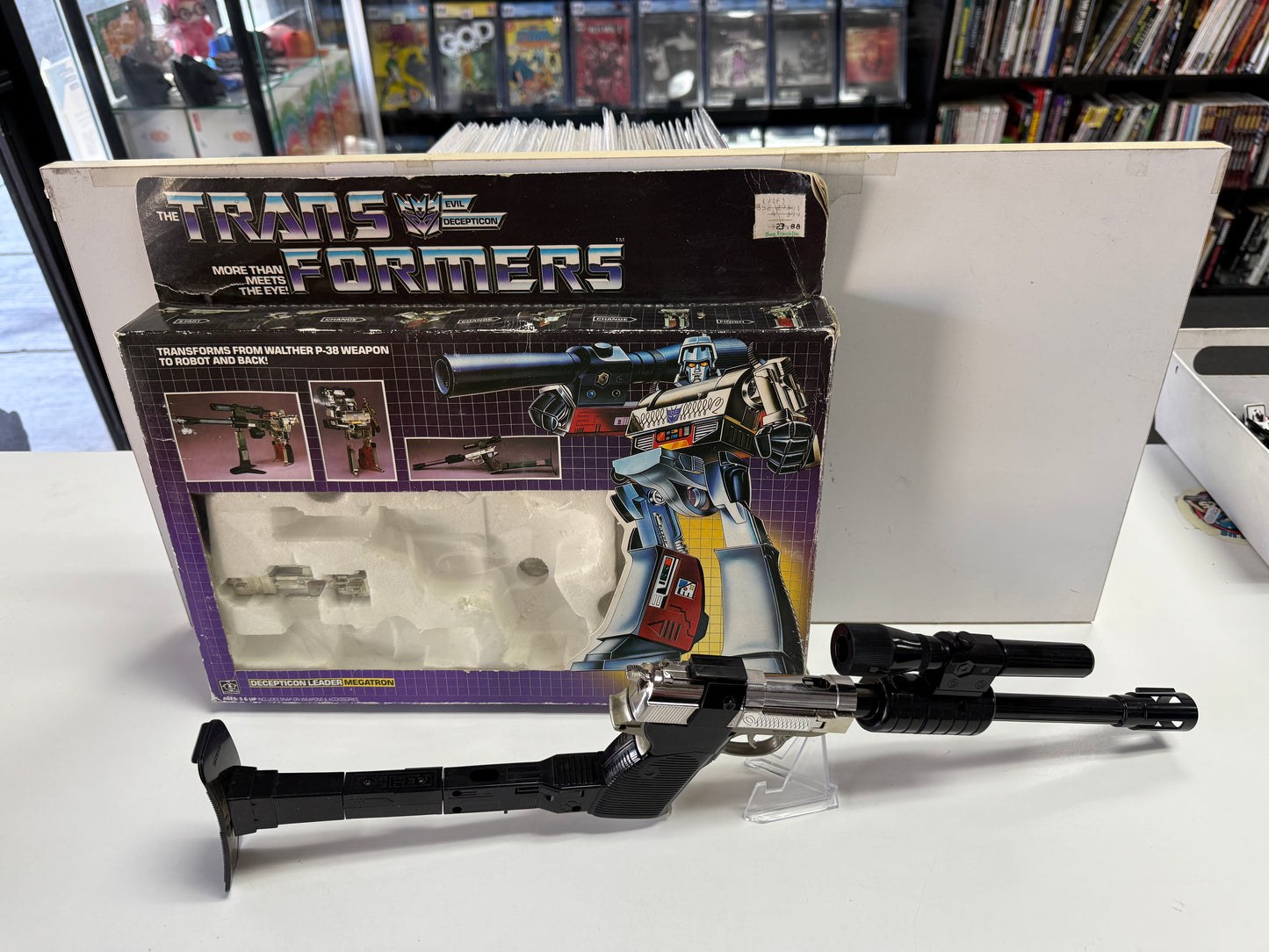 HASBRO THE TRANSFORMERS MORE THAN MEETS THE EYE DECEPTICON LEADER MEGATRON