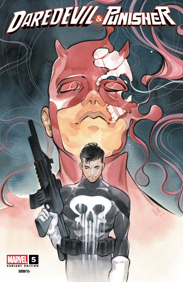 MARVEL COMICS DAREDEVIL/PUNISHER: THE DEVIL'S TRIGGER #5 PEACH MOMOKO VARIANT
